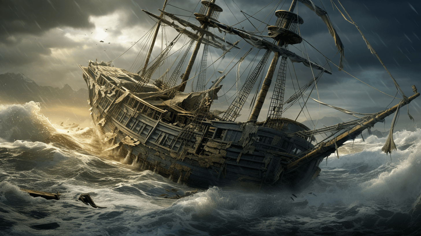 Cover Image for Desolation and Resilience: Navigating Through Life's Shipwreck! 🎶