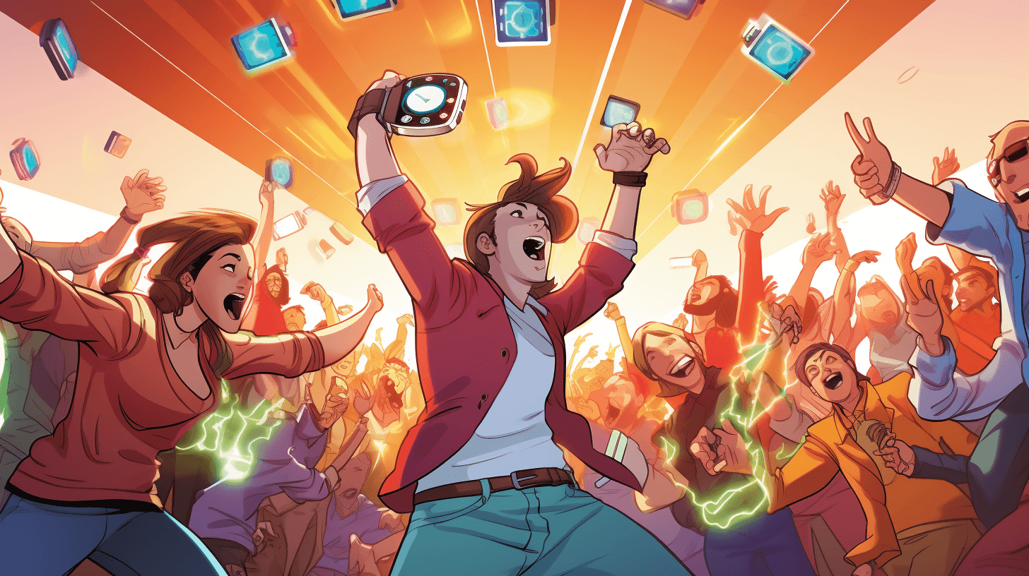 Cover Image for Gadgets and Giggles: A Comic Quirk for Character Development of Our Business Circus Stars with their Wearables! π€£